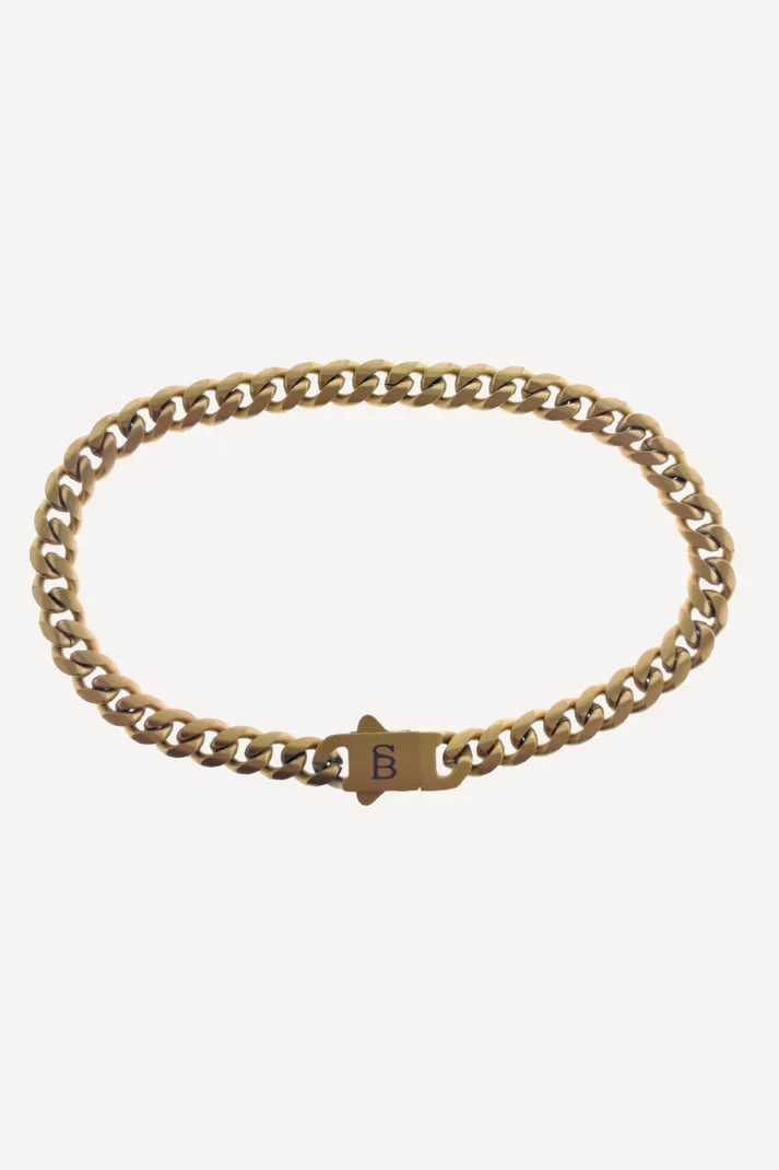 Svelte Stephen Bracelet - Matt Gold 3 Svelte Stephen Bracelet - Matt Gold