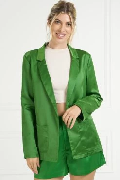 Glam Front Pocket Blazer