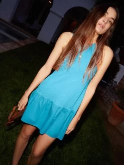 NATION HARUMI COMBO MINI DRESS 8 NATION HARUMI COMBO MINI DRESS -Western Fashion HARUMI DRESS 5257JJR TRCA H 1 600x 4ca00a39 6f46 4989 ad8d b800e9ae9bd8