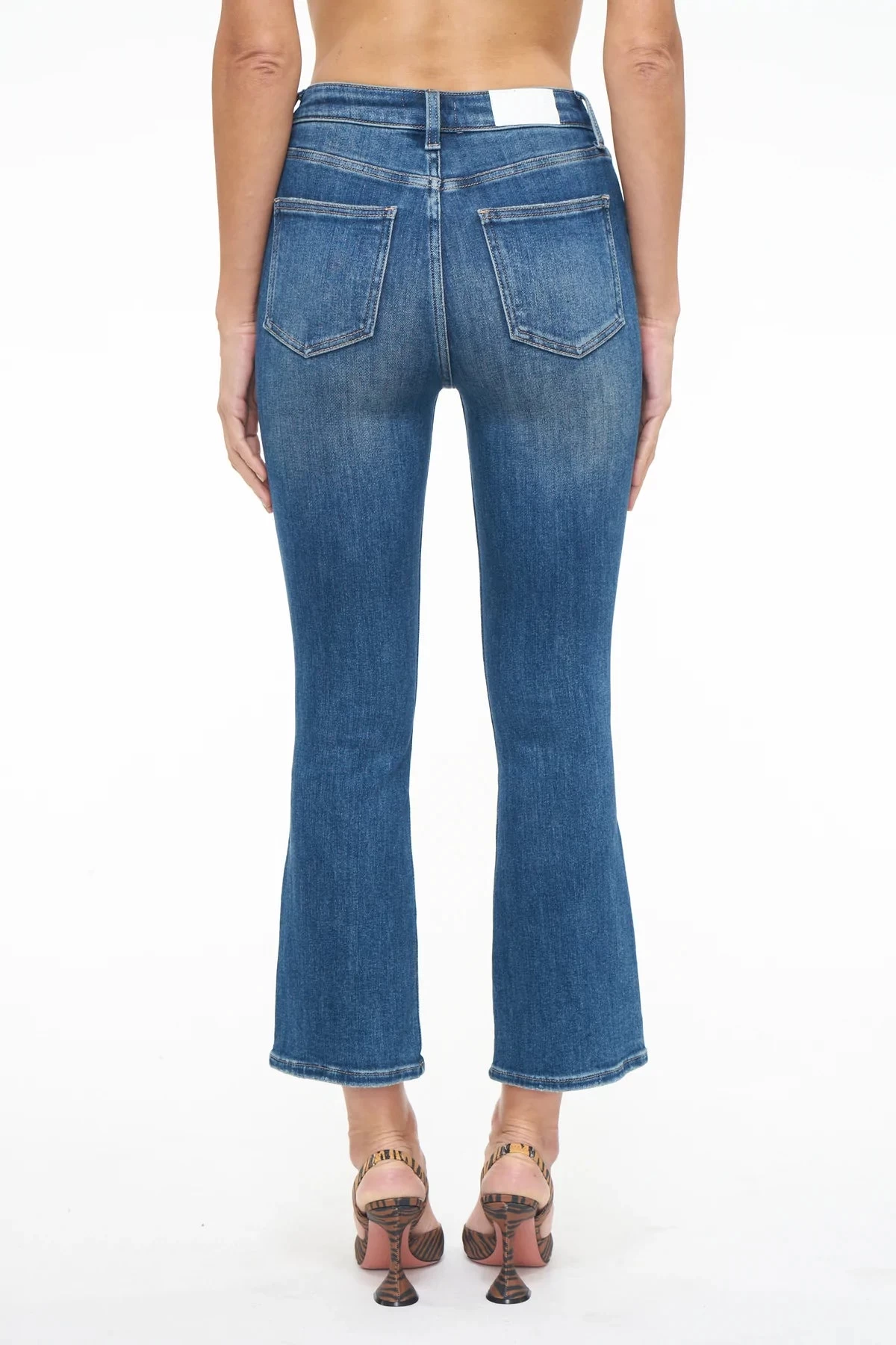 PISTOLA WOMEN'S LENNON HIGH RISE CROP BOOT - PLAZA DISTRESSED 6 PISTOLA WOMEN'S LENNON HIGH RISE CROP BOOT - PLAZA DISTRESSED - Image 4