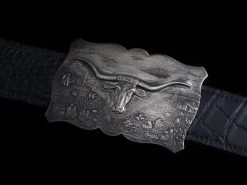 COMSTOCK HERITAGE LONESTAR LONGHORN RANCHWEAR BELT BUCKLE -Western Fashion Lonestarlonghornranchwear 3 4254x f987423b d7f4 4a3a b96b dfe9c67daca4