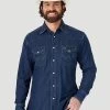 WRANGLER MEN'S WESTERN SNAP SHIRT 1 WRANGLER MEN'S WESTERN SNAP SHIRT -Western Fashion MS1041D HERO a478e755 2d64 4140 b832 376dcbd282bd