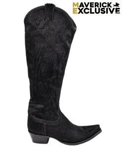 OLD GRINGO WOMEN'S MAYRA HAIR ON HIDE BLACK RELAXED BOOT