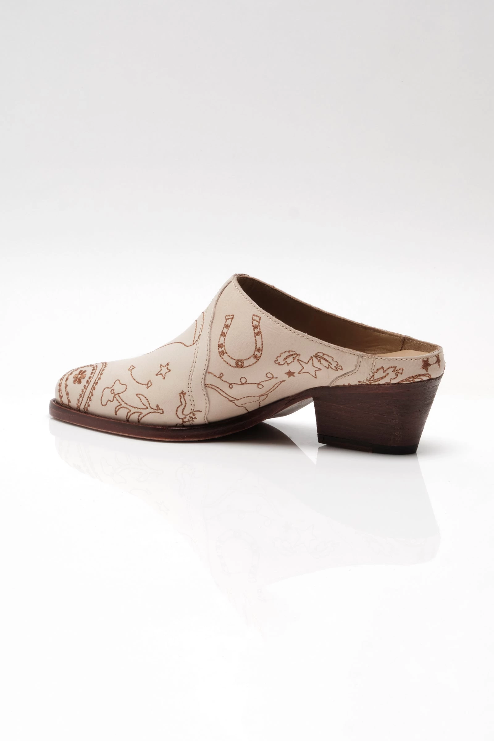 FREE PEOPLE NEW FRONTIER WESTERN MULE 5 FREE PEOPLE NEW FRONTIER WESTERN MULE - Image 3