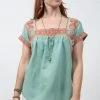 SISTER MARY ODALI BLOUSE 2 SISTER MARY ODALI BLOUSE -Western Fashion Odali Seafoam 3 2