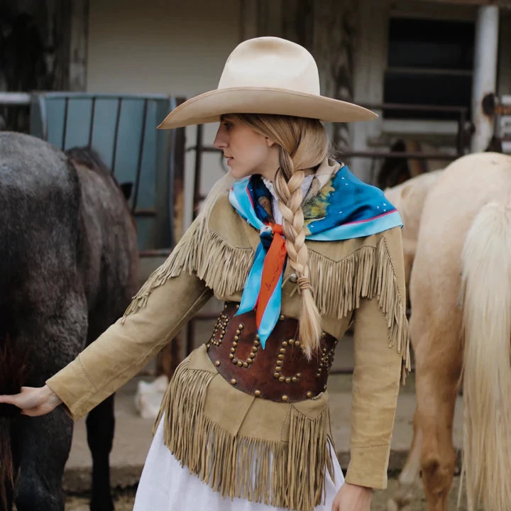 A LITTLE ROMANCE 26X26 SCARF 5 A LITTLE ROMANCE 26X26 SCARF - Image 3