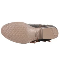 Corral Boots CIRCLE G BY CORRAL WOMEN'S STARS AND FRINGE BOOTIE -Western Fashion Q0181 5l