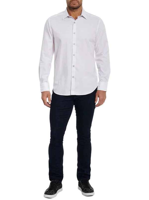ROBERT GRAHAM HIGHLAND LONG SLEEVE WOVEN SHIRT- WHITE 8 ROBERT GRAHAM HIGHLAND LONG SLEEVE WOVEN SHIRT- WHITE - Image 6