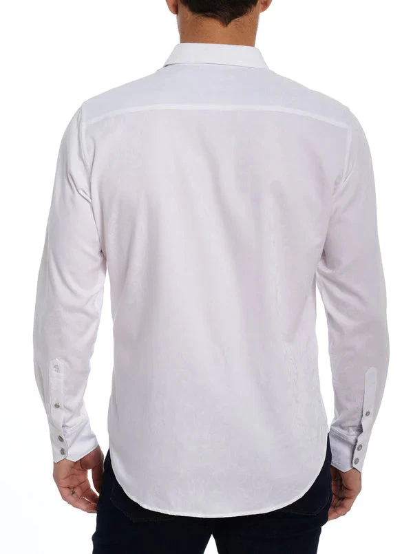ROBERT GRAHAM HIGHLAND LONG SLEEVE WOVEN SHIRT- WHITE 5 ROBERT GRAHAM HIGHLAND LONG SLEEVE WOVEN SHIRT- WHITE - Image 3