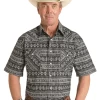 PANHANDLE SLIM FIT SHORT SLEEVE SNAP SHIRT -Western Fashion RSMS1SR0PB Main 1200x700 665359c9 c7fd 4f16 9bf6 091e1b4033cb