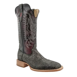R. Watson Men's Smoke Grey Cape Buffalo Boot