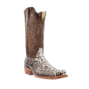 R. WATSON MEN’S PYTHON NATURAL BOOT 2 R. WATSON MEN’S PYTHON NATURAL BOOT -Western Fashion RW7910 1 A WEB