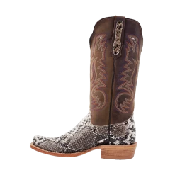 R. WATSON MEN’S PYTHON NATURAL BOOT 10 R. WATSON MEN’S PYTHON NATURAL BOOT -Western Fashion RW7910 1 IS WEB
