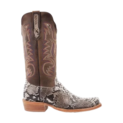 R. WATSON MEN’S PYTHON NATURAL BOOT 12 R. WATSON MEN’S PYTHON NATURAL BOOT -Western Fashion RW7910 1 OS WEB