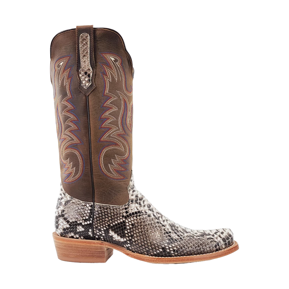 R. WATSON MEN’S PYTHON NATURAL BOOT 7 R. WATSON MEN’S PYTHON NATURAL BOOT - Image 5