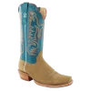 R. WATSON MEN'S ROUGHOUT SAND BLUE TOP BOOT -Western Fashion RW8206 1 e1653688021818