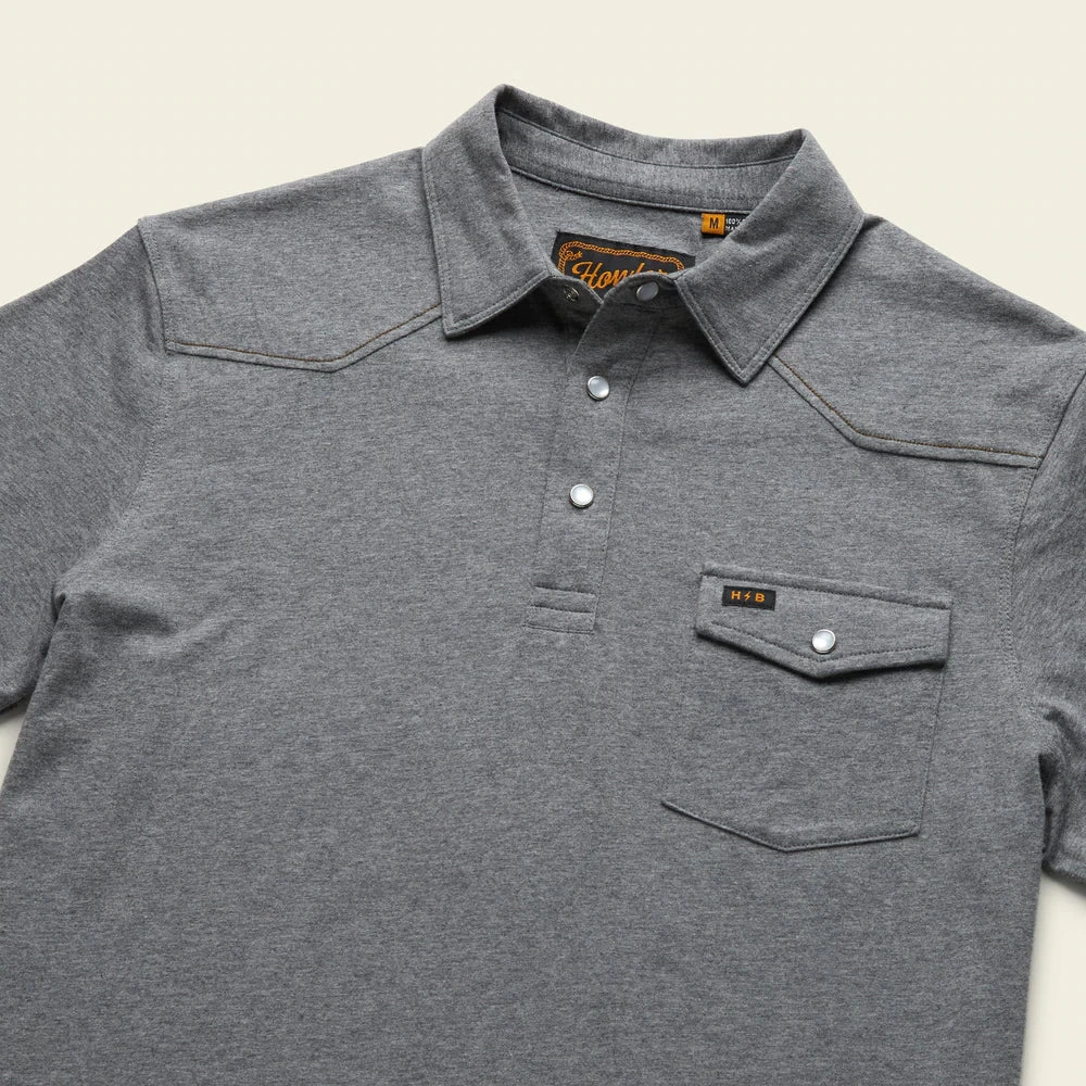 HOWLER MEN'S POLO HEATHER SHIRT 6 HOWLER MEN'S POLO HEATHER SHIRT - Image 4