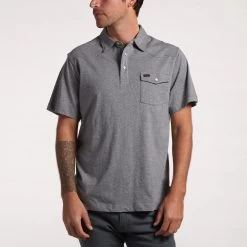 HOWLER MEN'S POLO HEATHER SHIRT 8 HOWLER MEN'S POLO HEATHER SHIRT -Western Fashion S22 SS Shirts Ranchero Polo Deep Grey Heather Front 1000x1000 crop center.progressive 1c08dfc2 d5b5 4812 879f 30182e58638a