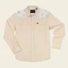 HOWLER MEN'S H Bar B Tech Longsleeve Shirt -Western Fashion S23 LS Shirts HBarB Tech Grainfields Hemp Flat Front