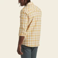 HOWLER MEN'S H Bar B Tech Longsleeve Shirt- HOME TEAM 12 HOWLER MEN'S H Bar B Tech Longsleeve Shirt- HOME TEAM -Western Fashion S23 LS Shirts HBarB Tech Leon Plaid Home Team Back 3b4a1585 d2dc 4500 bb2e f419d3d32e70