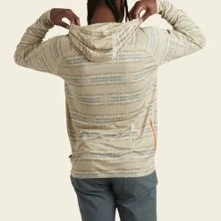 HOWLER MEN'S Loggerhead Hoodie -Western Fashion S23 LS Shirts Loggerhead Mescal Oyster Back 749988a0 7f4a 4022 b2bf ad06e9af9fcd