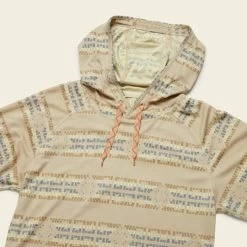 HOWLER MEN'S Loggerhead Hoodie -Western Fashion S23 LS Shirts Loggerhead Mescal Oyster Flat Angle