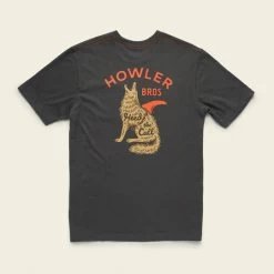 HOWLER MEN'S COYOTE HOWL POCKET TEE