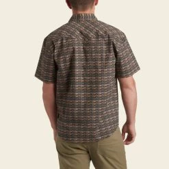 HOWLER MEN'S H Bar B Snapshirt- ANTIQUE BLACK -Western Fashion S23 SS Shirts HBarB Los Arroyos Antique Black Back 2da5890d 6eb4 455b b0f1 e9b10362499c
