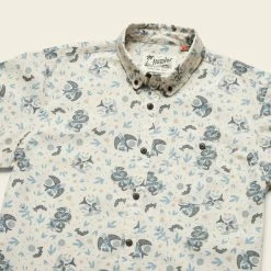 HOWLER MEN'S MANSFIELD SHIRT -Western Fashion S23 SS Shirts Mansfield Air Sea Near White Angle