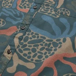 HOWLER MEN'S Mansfield Shirt- CITRON -Western Fashion S23 SS Shirts Mansfield Molecular Movements Antique Black Detail