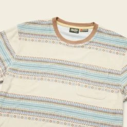 HOWLER MEN'S KUTI TEE -Western Fashion S23 Terry Tee Kuti Bone White Angle