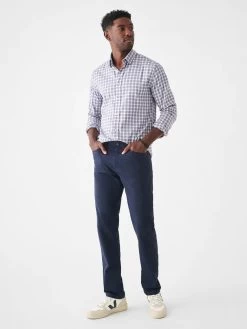 FAHERTY THE MOVEMENT PLAID SHIRT -Western Fashion SP23 faherty mens MWS2323 CHH THE MOVEMENT SHIRT CHERRY HILL PLAID B front 1 1000x 6b8a17fc f520 470b 9ca9 f2fc420ee752