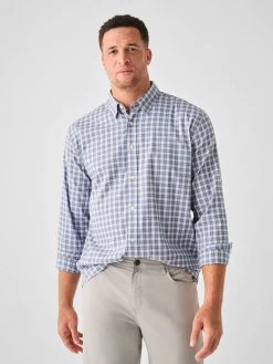 FAHERTY THE MOVEMENT PLAID SHIRT -Western Fashion SP23 faherty mens MWS2323 CHH THE MOVEMENT SHIRT CHERRY HILL PLAID EXTENDED crop 1 1000x 6c9ad19e c7de 4e16 84f1 3f7f4d7a9797
