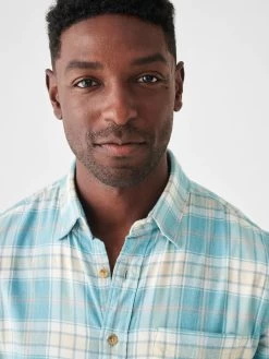 FAHERTY THE ALL TIME SHIRT -Western Fashion SP23 faherty mens MWS2325 WPR MOVEMENT FEATHERWEIGHT TWILL WESTPORT PLAID detail 1 1000x de9b05d2 86f1 40f3 81aa 6cdad29564ad