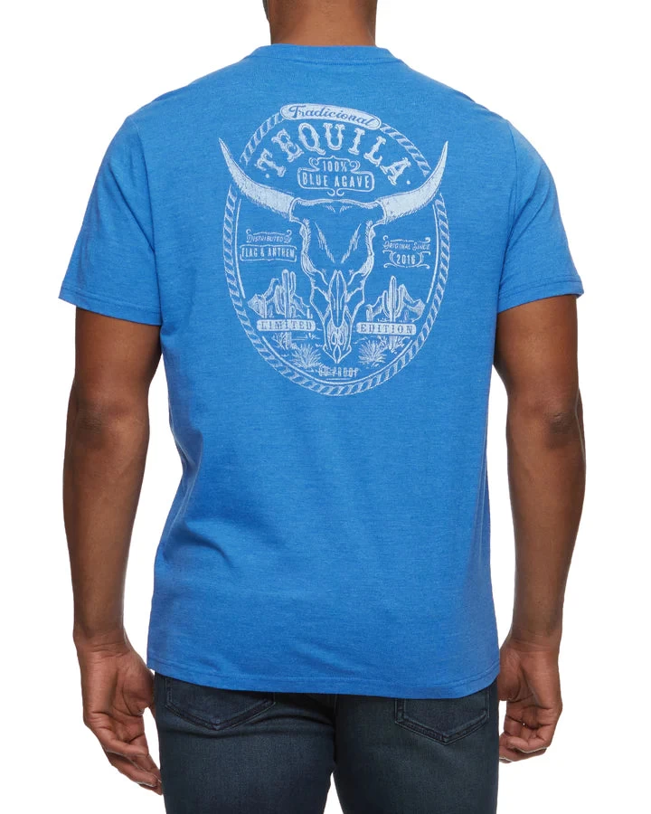 FLAG AND ANTHEM TRADITIONAL TEQUILA SHORT SLEEVE TEE 3 FLAG AND ANTHEM TRADITIONAL TEQUILA SHORT SLEEVE TEE