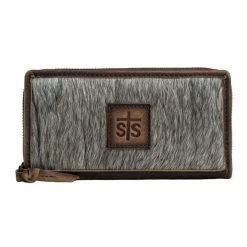 STS COWHIDE BIFOLD 2 WALLET