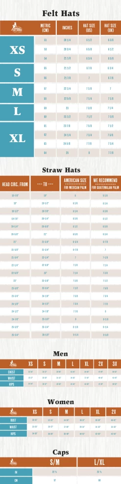 GREELEY HAT WORKS COMPETITOR SILVERMIST HAT -Western Fashion Size Guide 2021