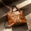 WESTERN AND CO. INDY CARRYALL - SADDLE -Western Fashion SnapprPhotoshoot 3 23 23 3of16