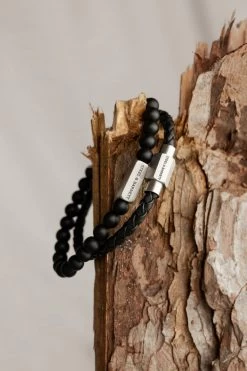 Luke Landon Bracelet- Black | Silver -Western Fashion SteelandBarnett 25 7da36ff4 0cc1 453e a1a2 dd0b055784a1