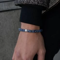 Memphis Bracelet- Matt Navy -Western Fashion SteelandBarnett 3