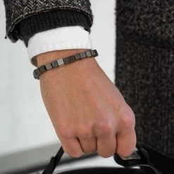 Memphis Bracelet - Matt Bronzite -Western Fashion SteelandBarnett 5