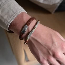 Colourful Cal Bracelet - Aqua Terra 7 Colourful Cal Bracelet - Aqua Terra -Western Fashion SteelandBarnett 7 1