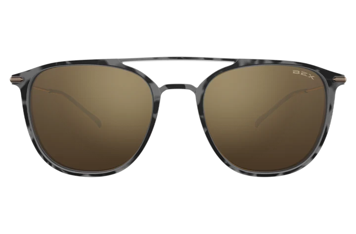 BEX DILLINGER TORTOISE AND GOLD SUNGLASSES 3 BEX DILLINGER TORTOISE AND GOLD SUNGLASSES