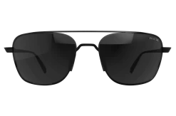 BEX MACH MATTE BLACK AND GRAY SUNGLASSES