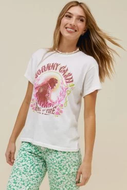 DAYDREAMER JOHNNY CASH RING OF FIRE TEE