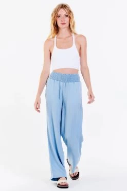 DEAR JOHN LIZZIE LOUNGE PANTS CAROLINA BLUE