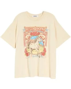 DAYDREAMER Willie Nelson Cotton Graphic Tee