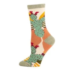 SOCK IT UP SOL DE CACTUS SOCKS -Western Fashion WJ22704C 4