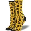 SOCKSMITH LEOPARD PRINT SOCK -Western Fashion WNC2286 Gold 01 1024x1024 e2ab352c 80d8 4378 8df0 0d8404b23c5d