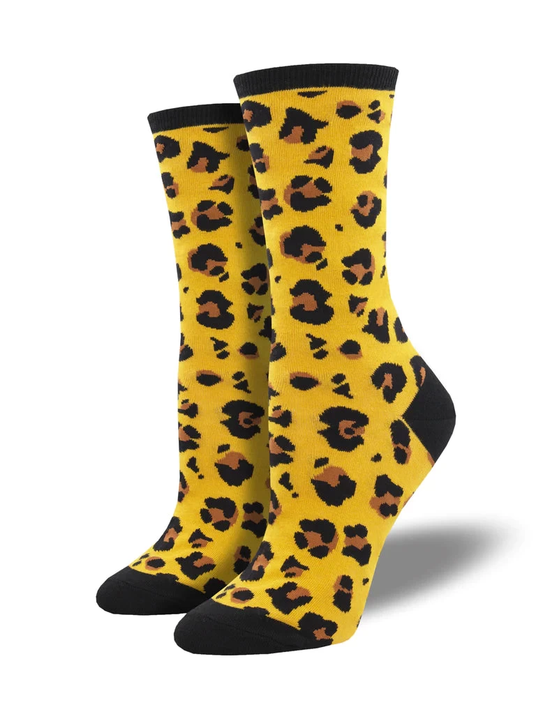 SOCKSMITH LEOPARD PRINT SOCK 3 SOCKSMITH LEOPARD PRINT SOCK